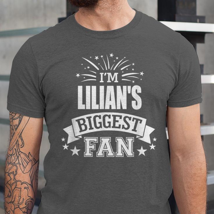 Lilian Personalized Name Sports Fan Birthday Graduation Unisex Jersey T-Shirt
