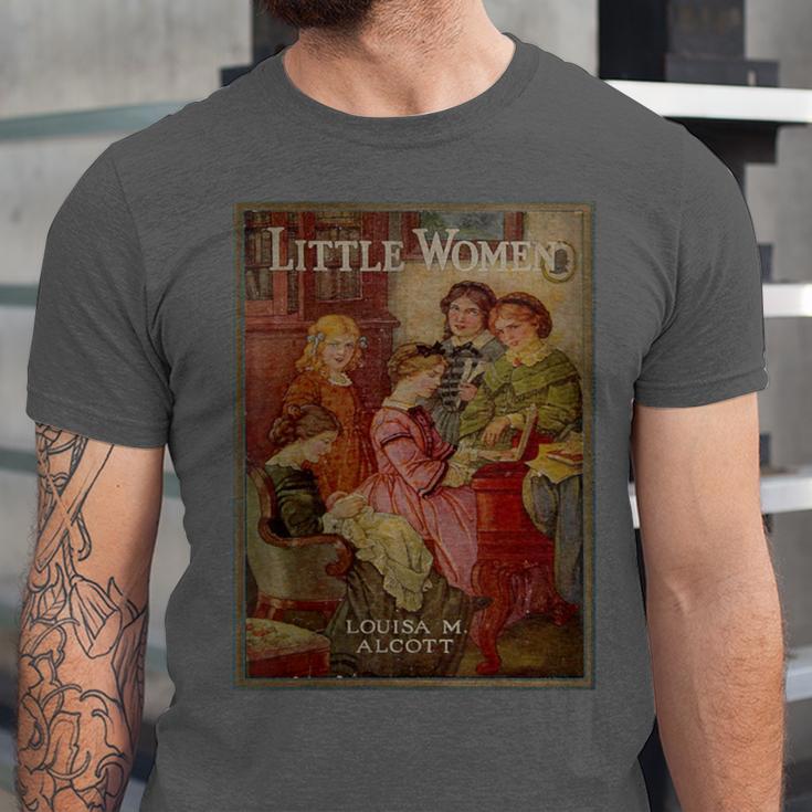 Little Women Book Cover Unisex Jersey T-Shirt Little Women Book Cover Unisex Jersey T-Shirt