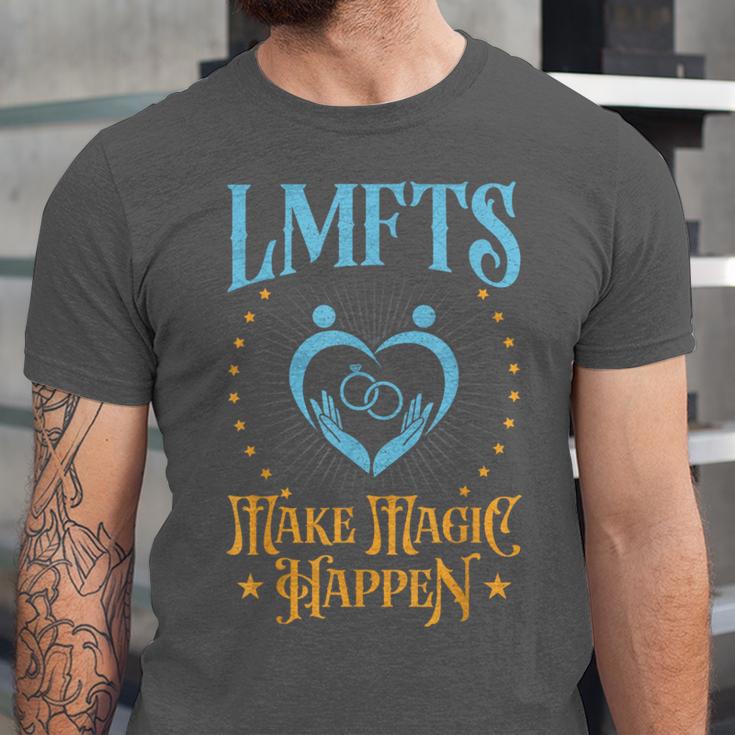 LMFT Graduation Licensed Marriage And Family Therapist LMFT Unisex Jersey T-Shirt