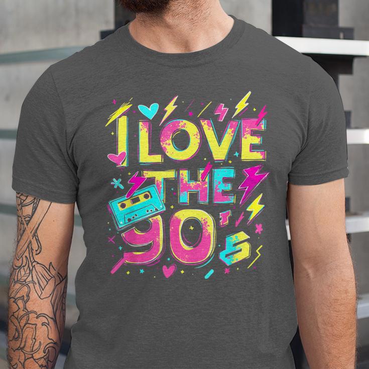 I Love The 90'S 90s Retro Nostalgia Unisex Jersey T-Shirt