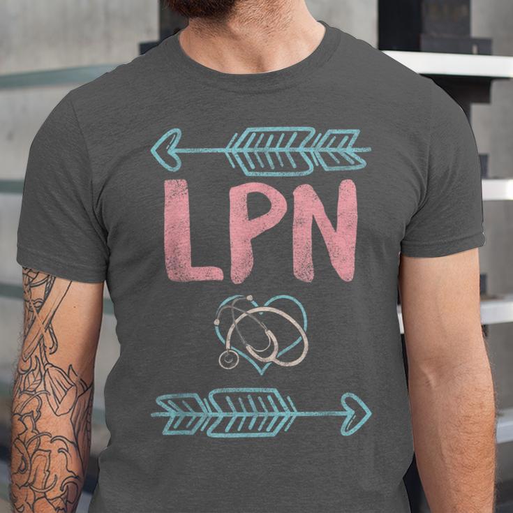 LPN Licensed Practical Nurse Graduation Nursing Nurses Week Unisex Jersey T-Shirt