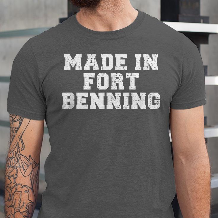 Made In Fort Benning Basic Training Recruit Graduation Unisex Jersey T-Shirt