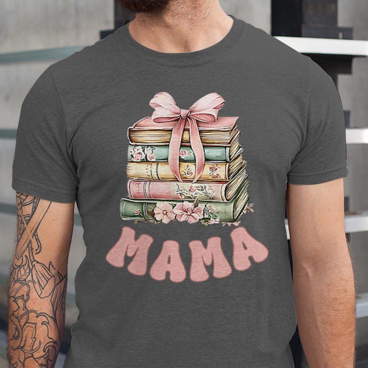 Mama Book First Chapter Birthday Family Matching Party Unisex Jersey T-Shirt Mama Book First Chapter Birthday Family Matching Party Unisex Jersey T-Shirt