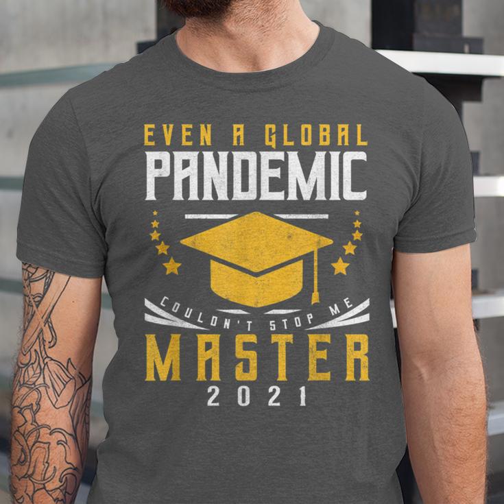 Master 2021 Graduation Graduate Masters Degree Unisex Jersey T-Shirt