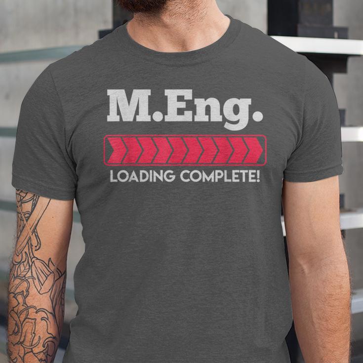 Master Of Engineering Engineer Master Graduation Unisex Jersey T-Shirt