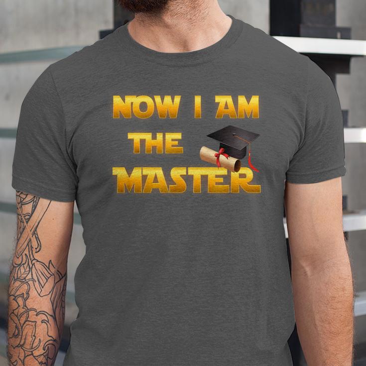 Now I Am The Master Shirt Graduation MBA Masters Tee Unisex Jersey T-Shirt