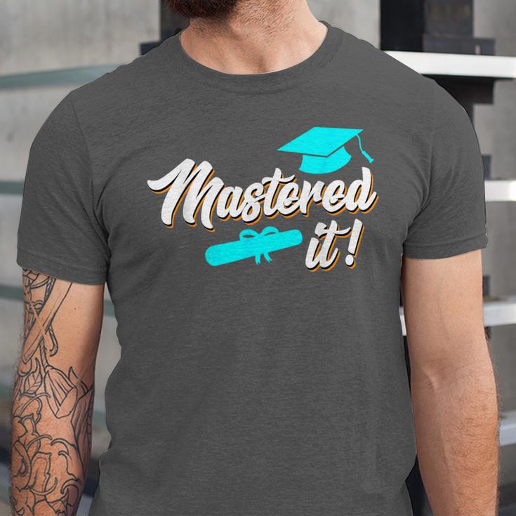 Mastered It Master Graduation Man Master 2026 Unisex Jersey T-Shirt