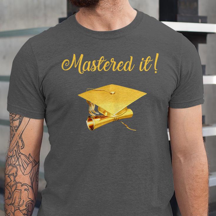 Mastered It Shirt Graduation MD Graduate Unisex Jersey T-Shirt