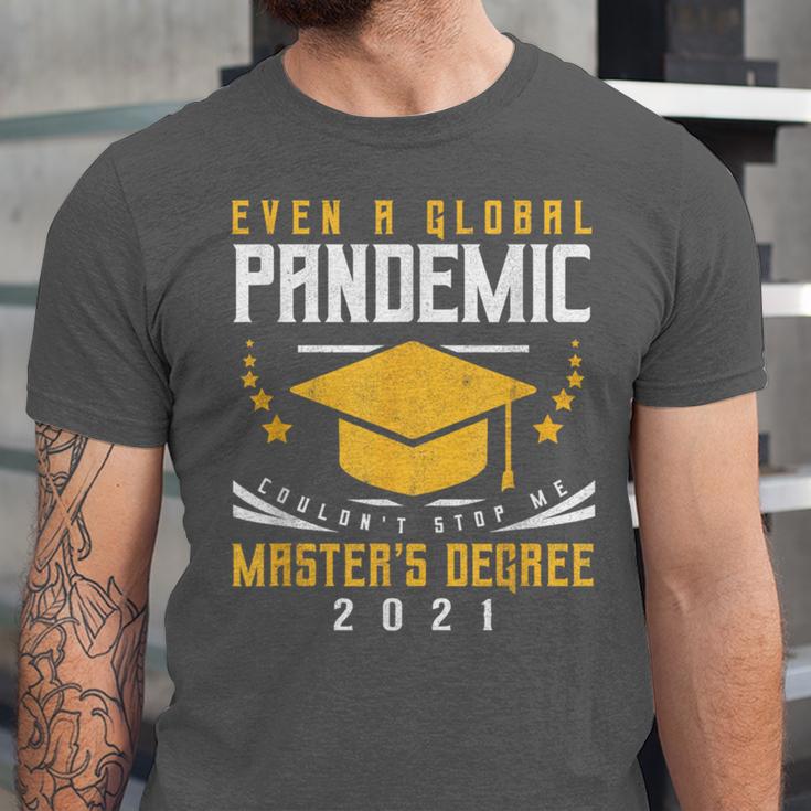 Master's Degree 2021 Master Graduation Graduate Unisex Jersey T-Shirt