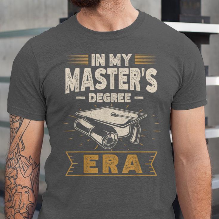 Master’s Degree Era MBA Masters Degree Graduation Unisex Jersey T-Shirt