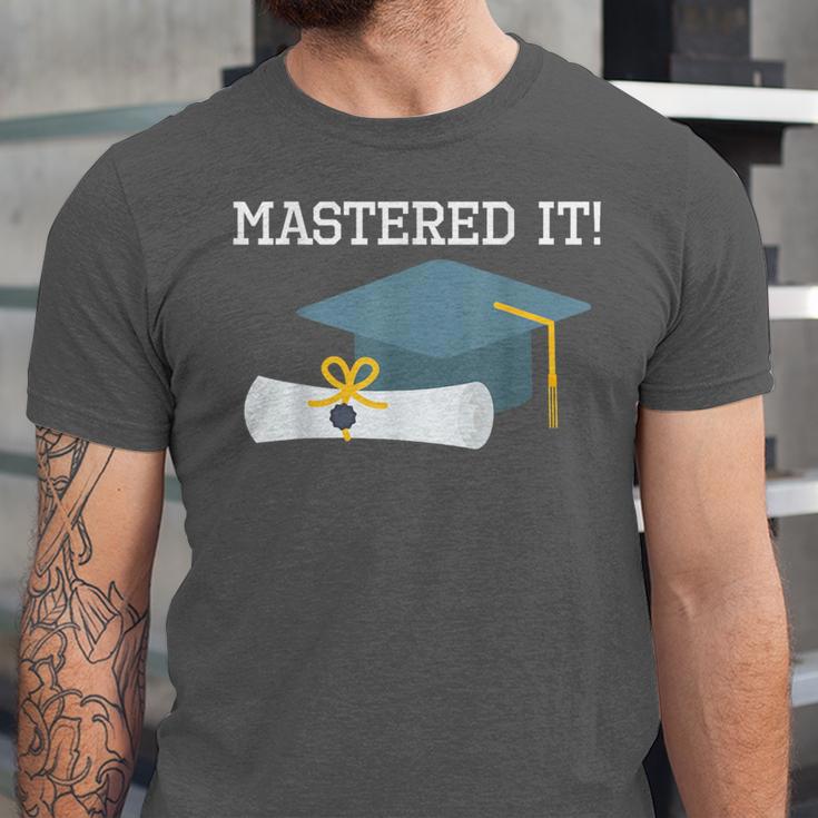 Masters Degree Graduation 2021 Social Work MPH MSW Grad Unisex Jersey T-Shirt