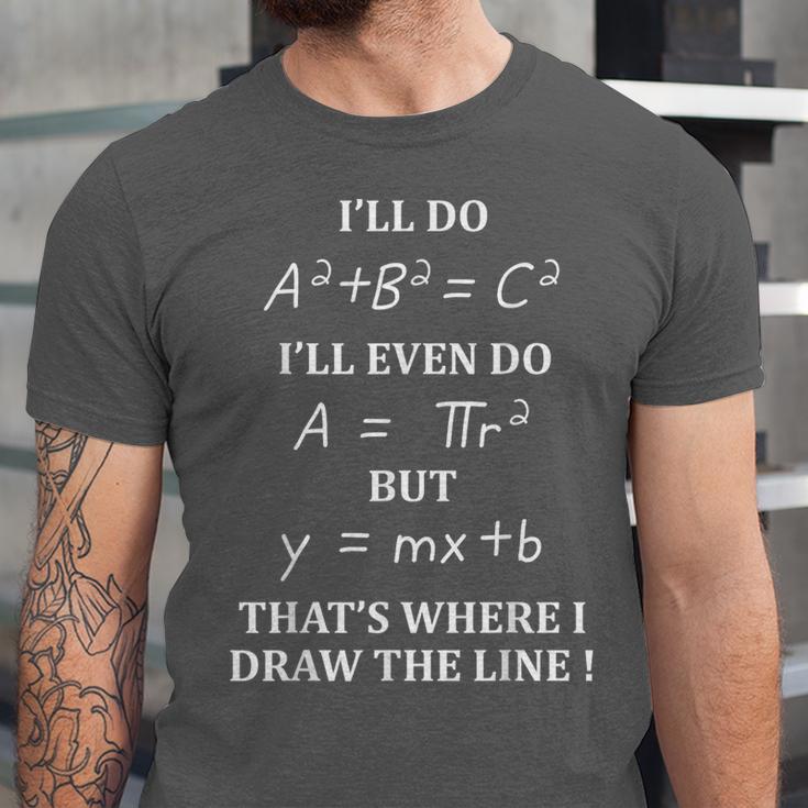Math Formula Tshirt Graduation Teachers Students Unisex Jersey T-Shirt