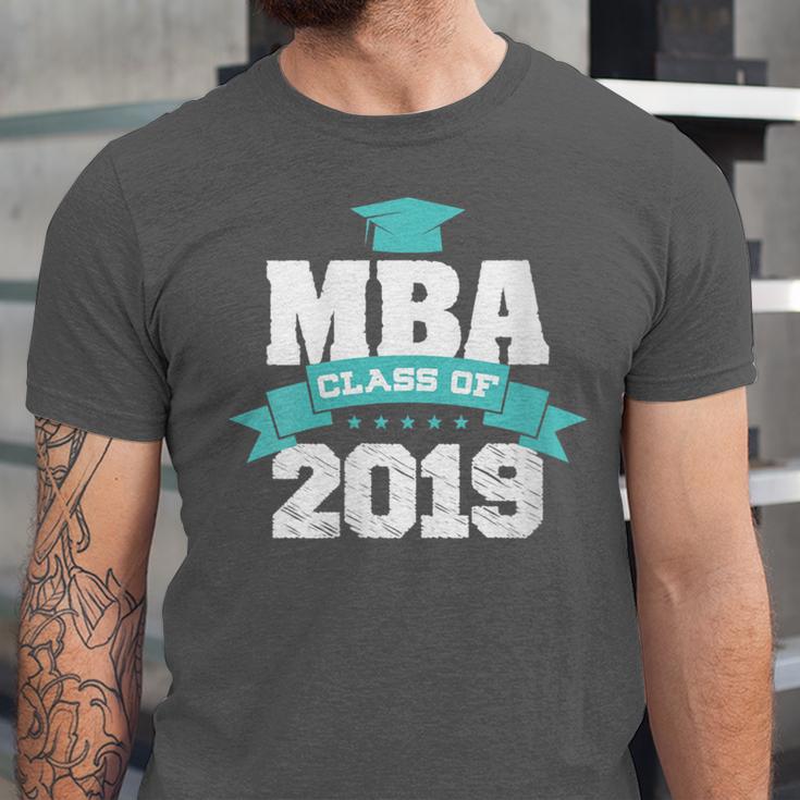 MBA Class Of 2019 Graduate Business School Graduation Unisex Jersey T-Shirt