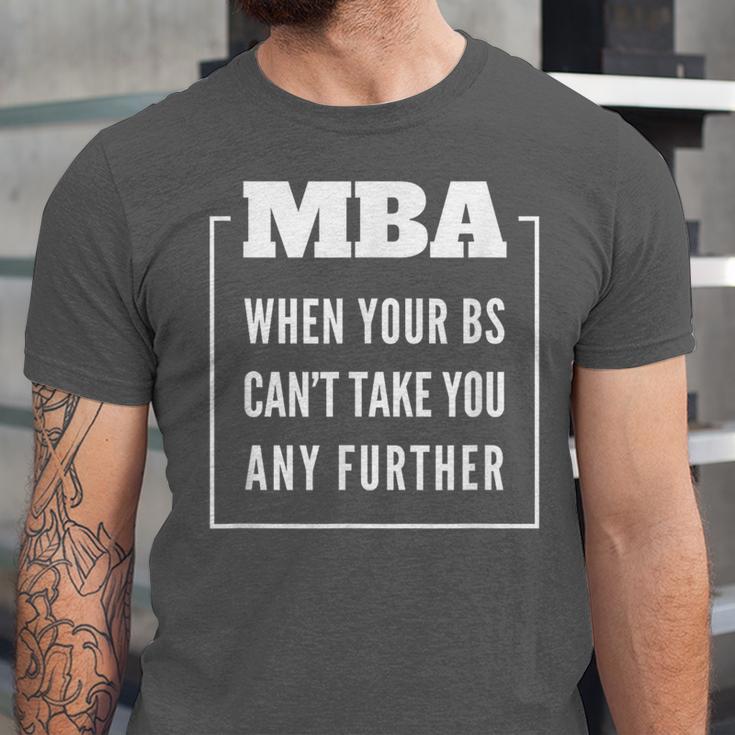 MBA Graduation Unisex Jersey T-Shirt