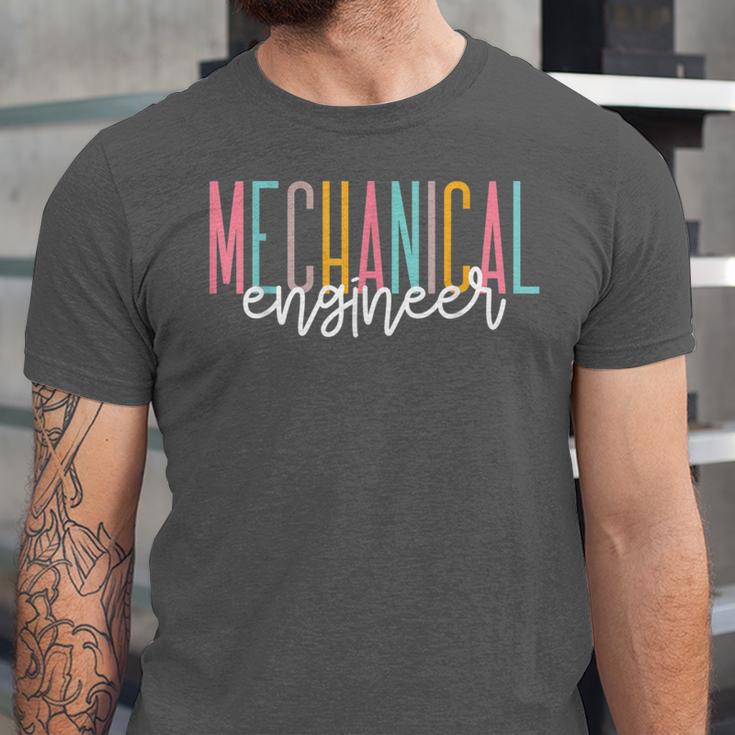 Mechanical Engineer Graduation Engineer Student Engineering Unisex Jersey T-Shirt