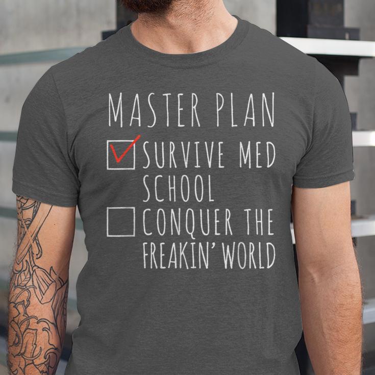 Med School Student Future Doctor Graduation Unisex Jersey T-Shirt