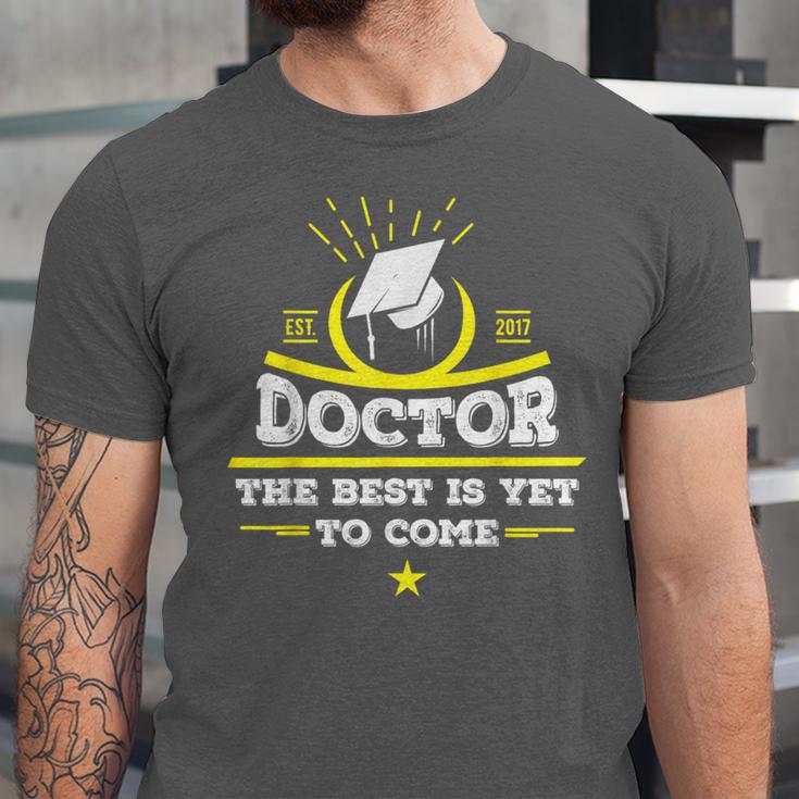 Medical School Graduation Idea For Doctors Unisex Jersey T-Shirt