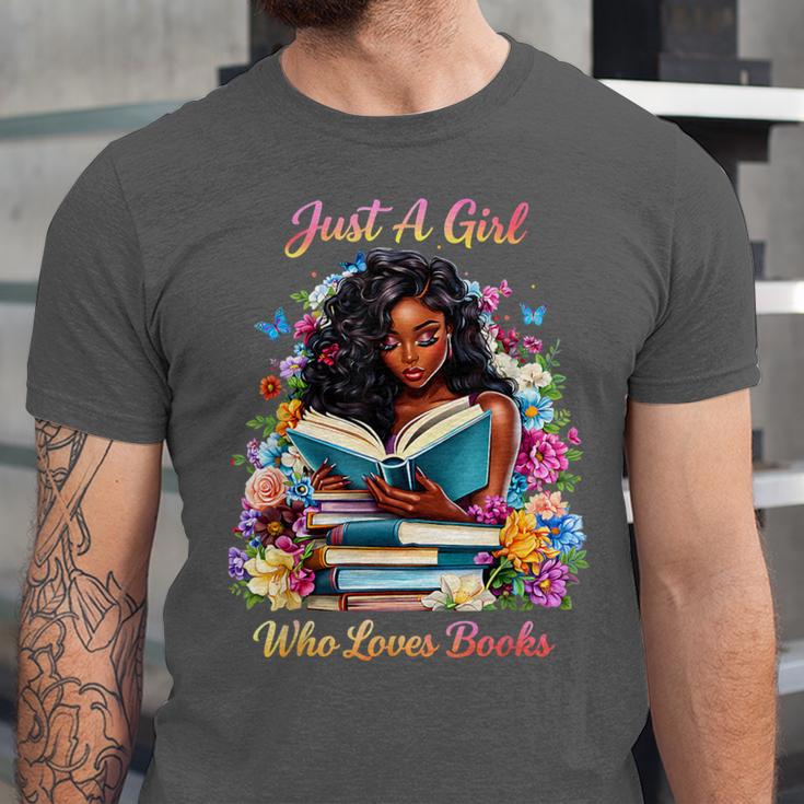 Melanin Book Month Honoring Past Inspiring Pride Unisex Jersey T-Shirt