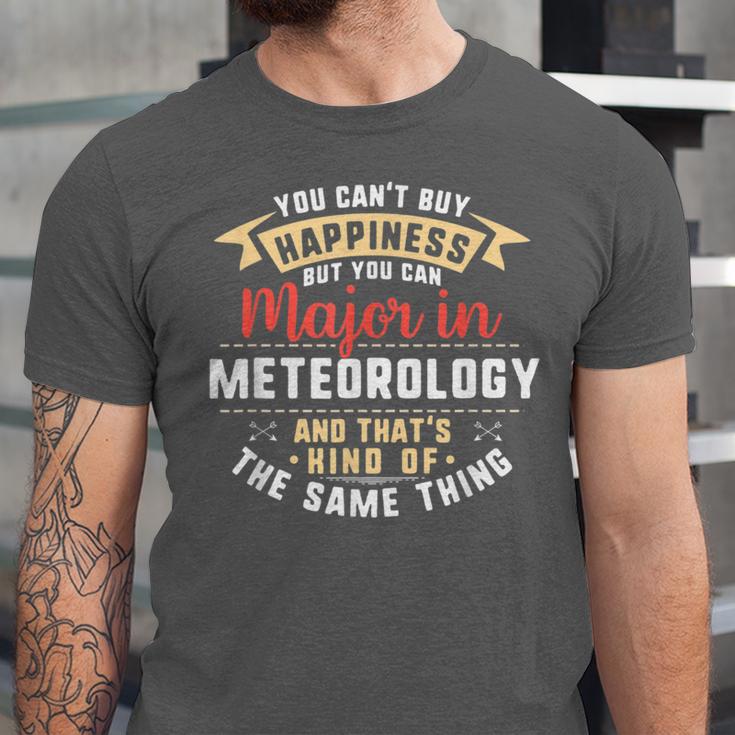 Meteorology Major Student Shirt Graduation Unisex Jersey T-Shirt