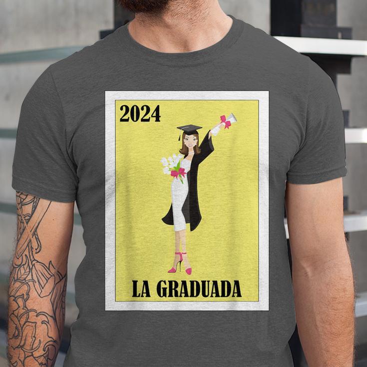 Mexican For Graduation La Graduada 2024 Unisex Jersey T-Shirt
