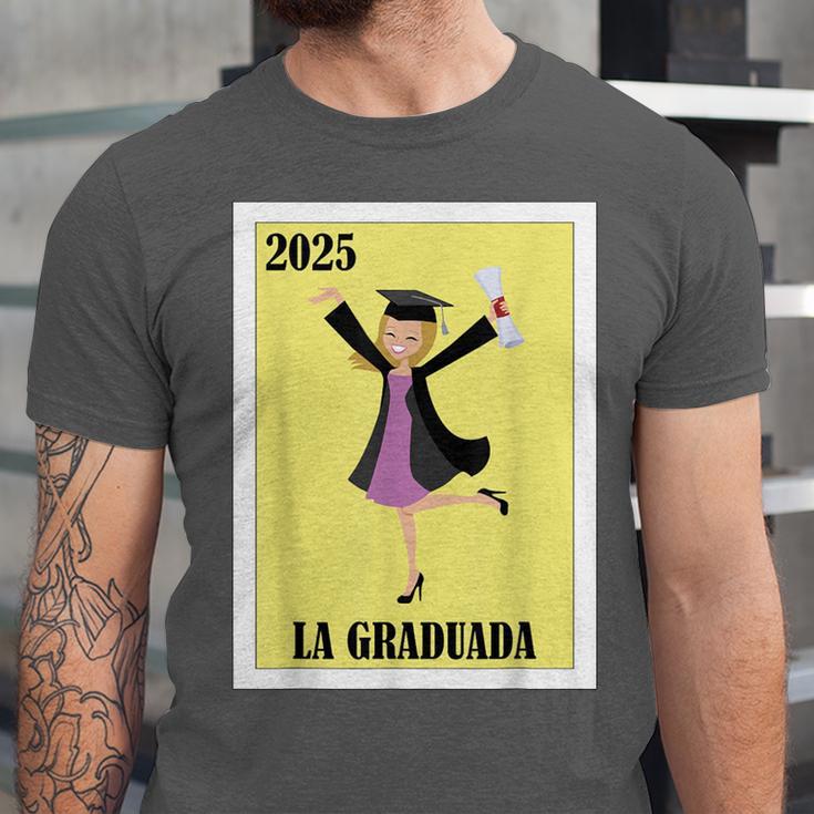 Mexican For Graduation La Graduada 2025 Unisex Jersey T-Shirt