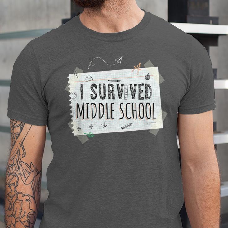Middle School Graduation Shirts Graduate Grad Unisex Jersey T-Shirt