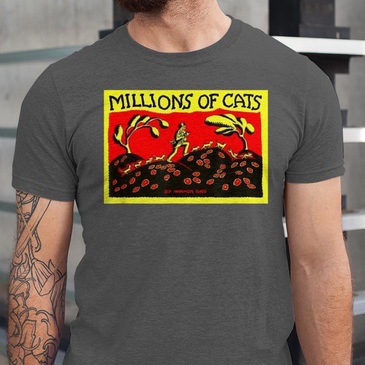 Millions Of Cats Book Cover Unisex Jersey T-Shirt