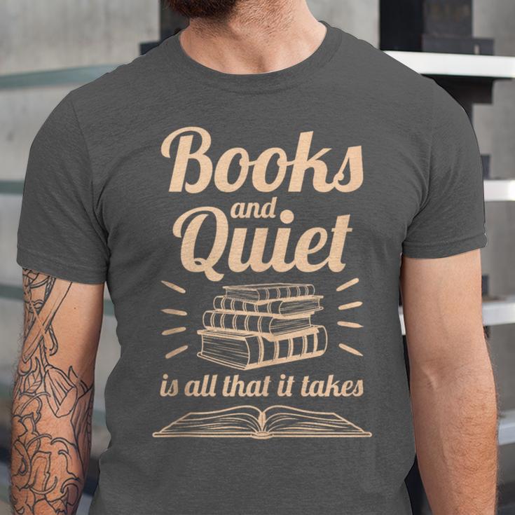 Mindfulness Reading Book Nerd Book Lover Bookworm Introverts Unisex Jersey T-Shirt