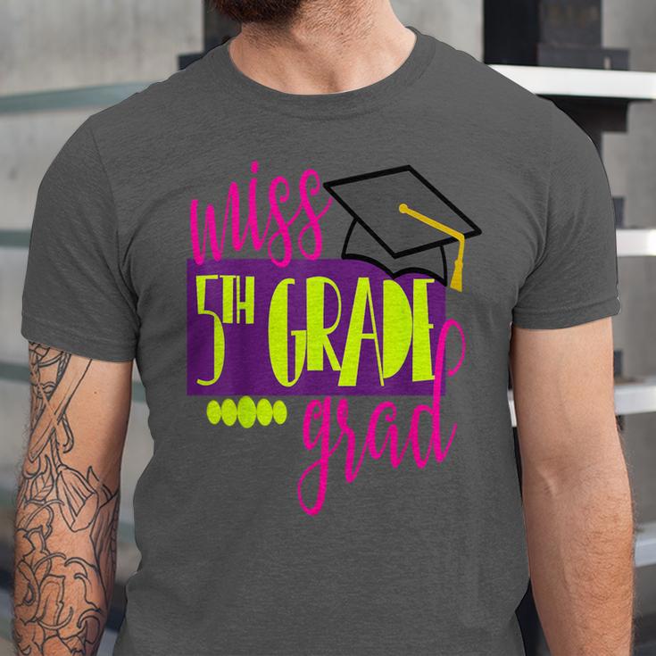 Miss 5th Grade Shirt 5 Grad Kids Girl Graduation School Unisex Jersey T-Shirt