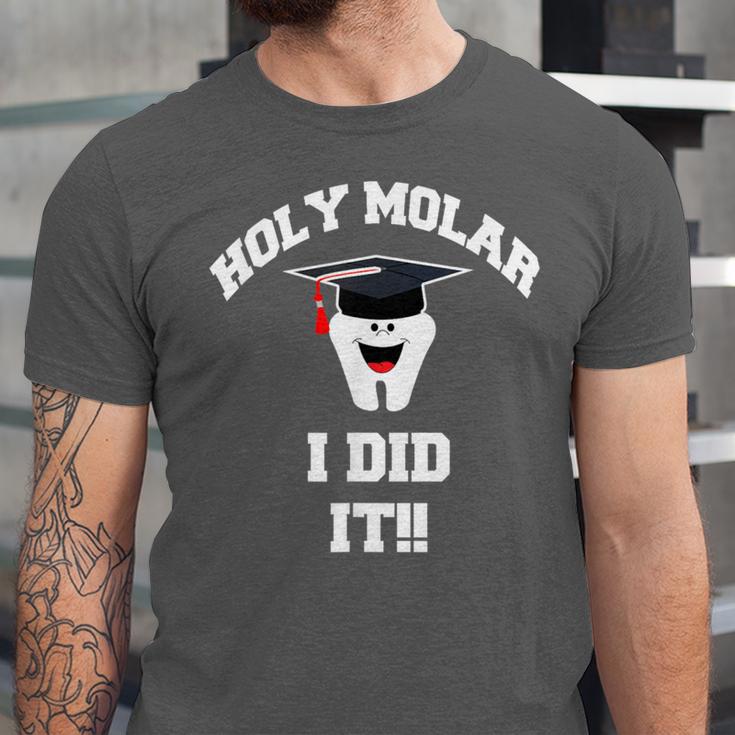 Molar Dentist Dental Hygienist Graduation Shirt Unisex Jersey T-Shirt