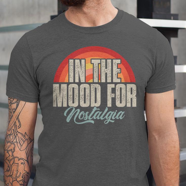 In The Mood For Nostalgia Vintage 80s 90s Retro Unisex Jersey T-Shirt In The Mood For Nostalgia Vintage 80s 90s Retro Unisex Jersey T-Shirt