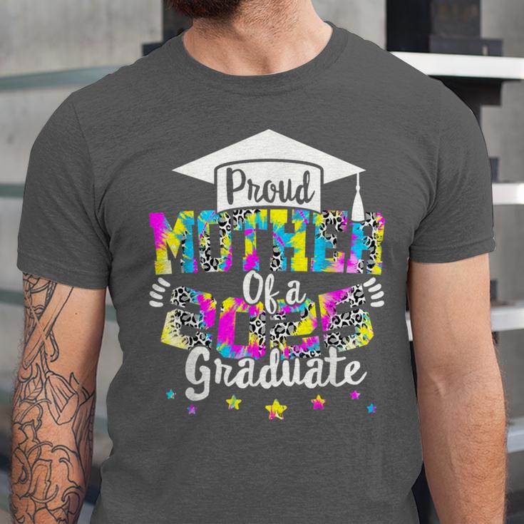 Mother Of a 2025 Graduate Tie Dye Class Senior Graduation 25 Unisex Jersey T-Shirt