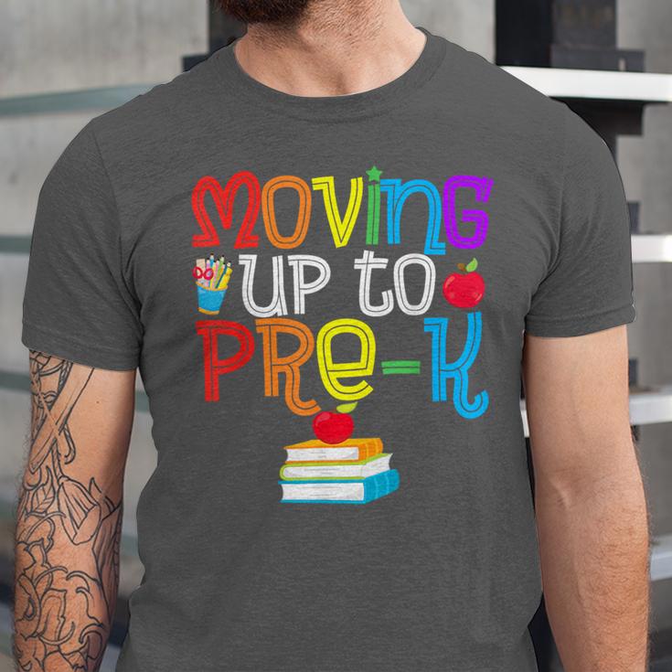 Moving Up To Pre-K Teacher Student Kid Graduation T-Shirt Unisex Jersey T-Shirt
