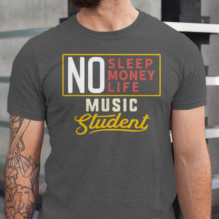 Music Major Student Shirt Graduation College Unisex Jersey T-Shirt