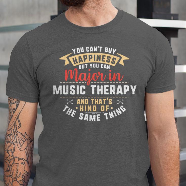 Music Therapy Major Student Shirt Graduation Unisex Jersey T-Shirt