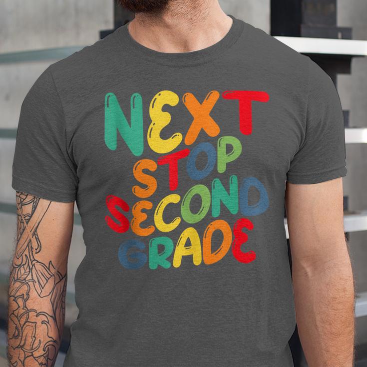 Next Stop Second Grade 1st Grade Graduation Day Kids Unisex Jersey T-Shirt