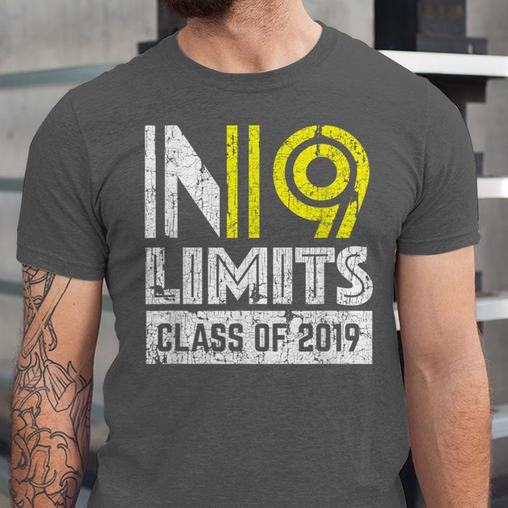 No Limits Cool Class Of 2019 Graduation Unisex Jersey T-Shirt
