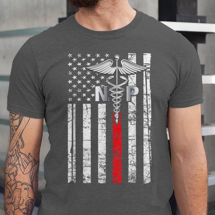 NP Nurse 2026 Practitioner Graduation Vintage Nursing Nurse Unisex Jersey T-Shirt