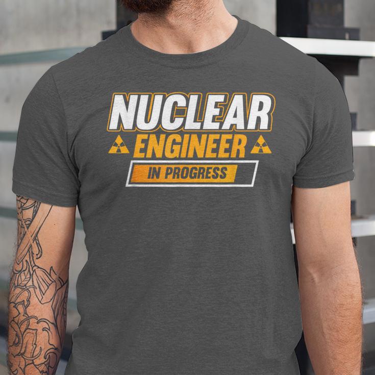 Nuclear Engineer In Progress Engineer Graduation Unisex Jersey T-Shirt