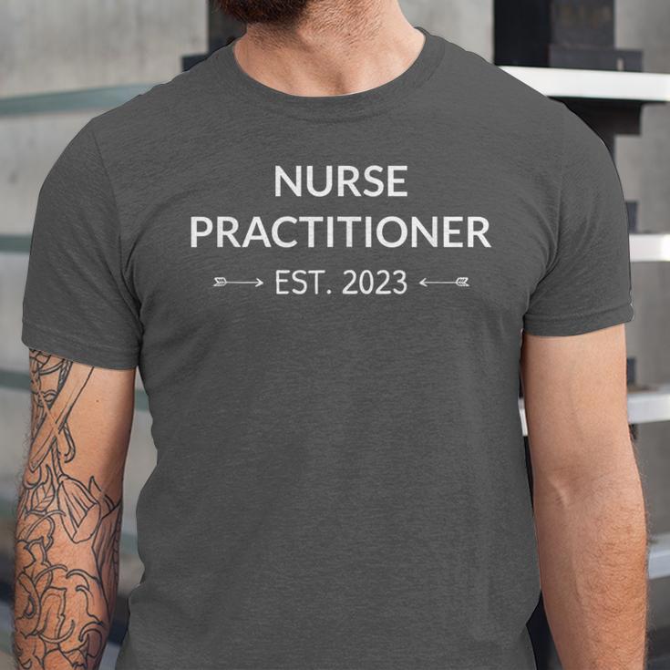 Nurse Practitioner Est 2023 PN Nursing School Graduation Unisex Jersey T-Shirt