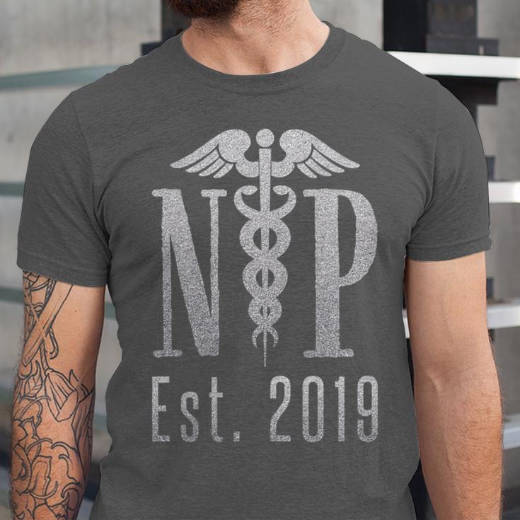 Nurse Practitioner Graduation Caduceus NP Degree 2019 Unisex Jersey T-Shirt