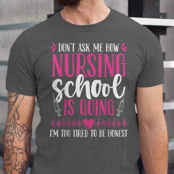 Nursing School Graduate Nurse Graduation Party Unisex Jersey T-Shirt