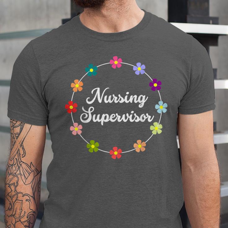 Nursing Supervisor Nurse Saying Graduation Proud Nurse Love Unisex Jersey T-Shirt