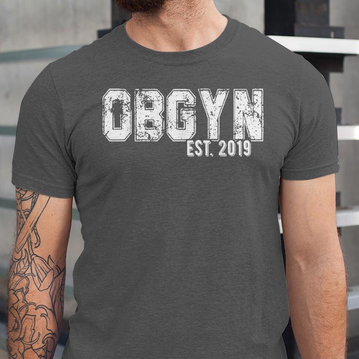 Obgyn Graduation For Obgyns Est 2019 T-Shirt Unisex Jersey T-Shirt