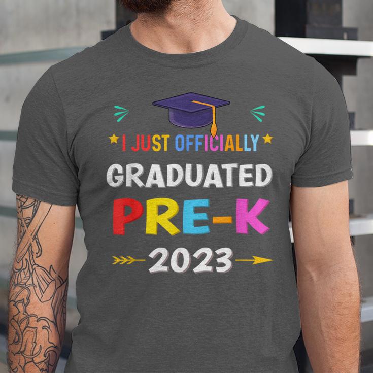 I Officially Graduated Pre-k Graduation Pre k Class 2023 Kid Unisex Jersey T-Shirt