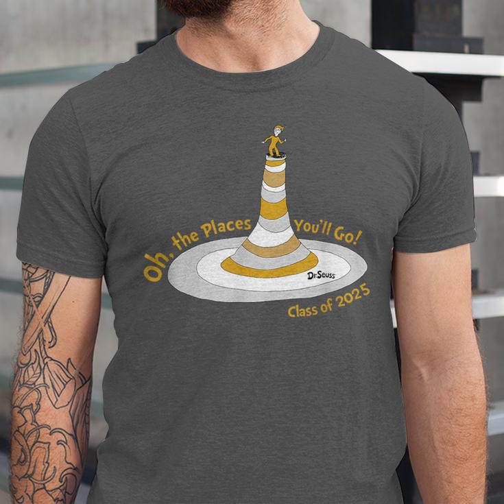 Oh The Places You’Ll Go 2025 Graduation Unisex Jersey T-Shirt