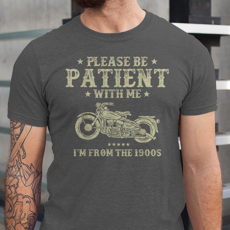 Old Biker I'm From The 1900s Motorcycle Classic Men Unisex Jersey T-Shirt