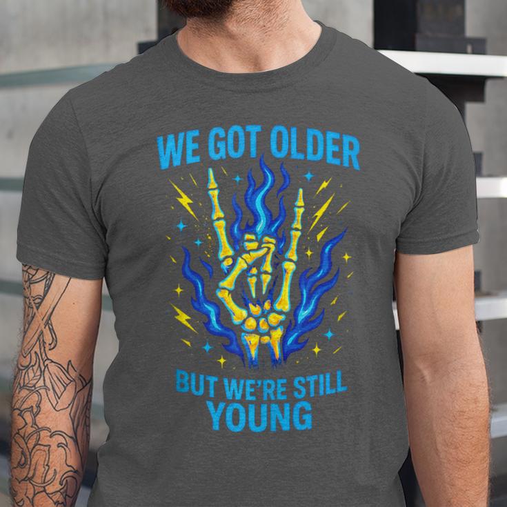 We Got Older Emo Punk Rock Nostalgia Unisex Jersey T-Shirt