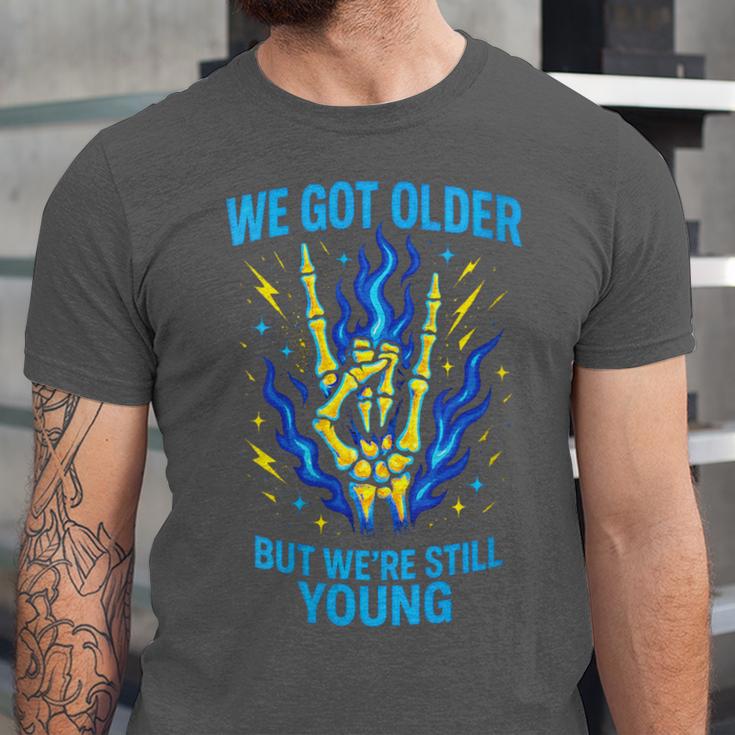 We Got Older Emo Punk Rock Nostalgia Unisex Jersey T-Shirt
