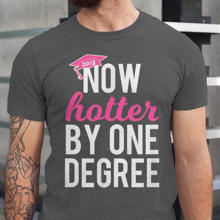 One Degree Hotter Class Of 2018 Graduation T-Shirt Unisex Jersey T-Shirt